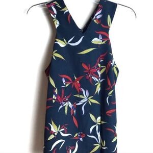 Rachel Roy Asymmetrical Floral Top